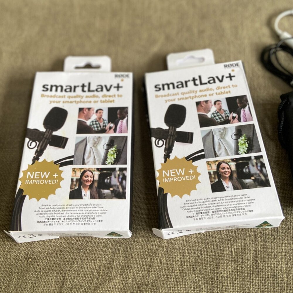 RODE smartLav+ Lavalier Microphone for Smartphones